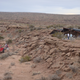 The excavation site